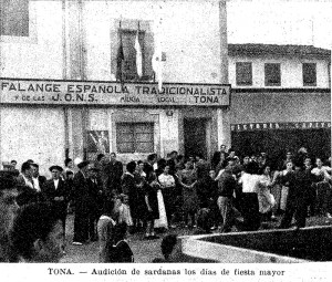 Foto Tona davant Falange