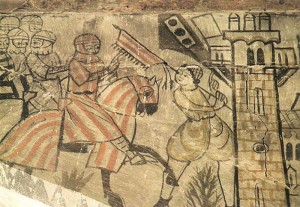 Jaume I el conqueridor amb gualdrapa