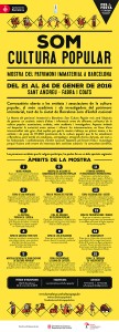 Cartell SOM-CULTURA POPULAR